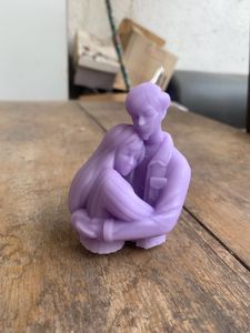 Romantic Couple Candle