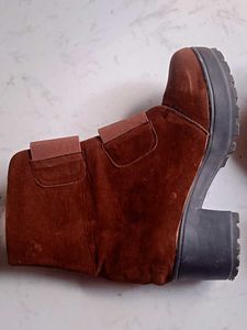 Brown Ankle Boots with Straps fixed price excellen