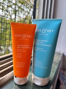 dot & key barrier repair & mango detan face wash