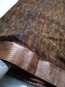 Elegant Brown Saree