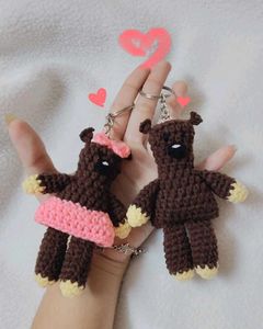 crochet mr. teddy couple 🧸💖