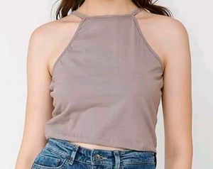Cute Halter Neck Crop Top