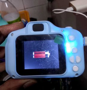 Cute Blue Digital Camera for Kids
