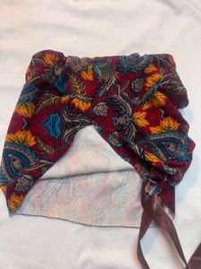 Paisley Print Skirt