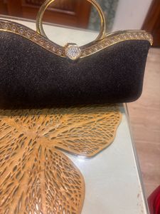 Elegant Black Evening Clutch