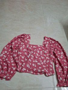 floral top and tunic