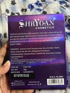Shryoan Cosmetics Glitter Eye shadow
