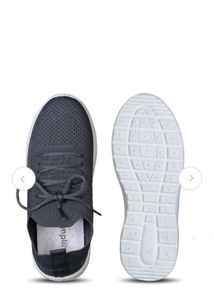 Stylish Grey Knit Sneakers