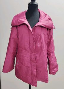 Maroon Puffer Jacket