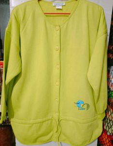 Vintage Adidas Button-Up Sweatshirt