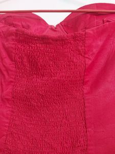 ZARA Tube Bodysuit With Detachable Starps
