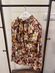 Boho Floral Print Top