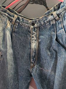Denim Ankle Flared Jeans