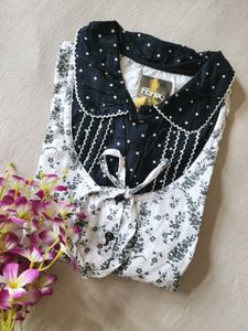 🆕White N Black Top