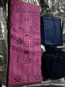 New Dress Material Unstitched No Return