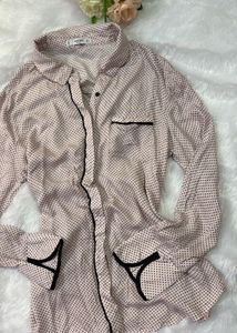 Pink Polka Dot  Top