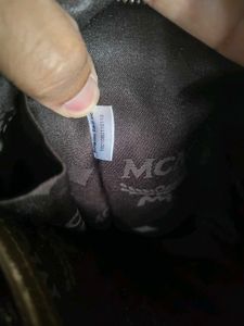 MCM briefcase/laptop bag with sling