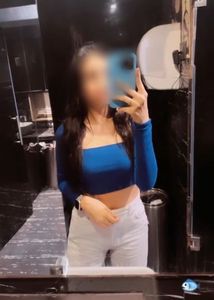 Stylish Blue Off-Shoulder Cut out Back Crop Top