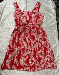 Red dress