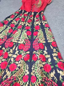 full embroidery Ethnic Gown