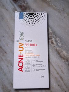 ACNE-UV Gold SPF 100+ Sunscreen