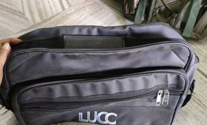 LUCC Black Gym &amp; Travel Bag