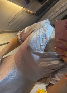 Princess Style Satin Gown👗🌸