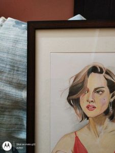 Framed Portrait Drawing