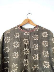Grey Printed Top (Women's)
