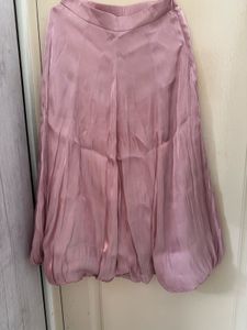 Satin Balloon Skirt