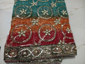Designer Multicolour Saree