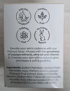 Boddess Papaya Soap 3-in-1 Pack