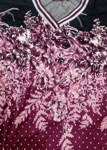 Elegant Floral Print Midi Dress