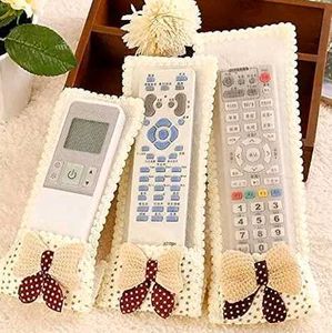 Fabric remote Covers with Bow Accents