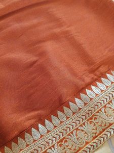 Rust Orange Ethnic Top