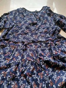 beautiful blue kurti