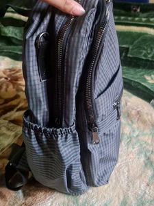 Stylish Striped Backpack