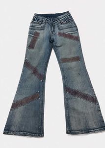 y2k vintage bootcut light washed jeans