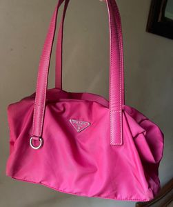 vintage Prada nylon hobo bag