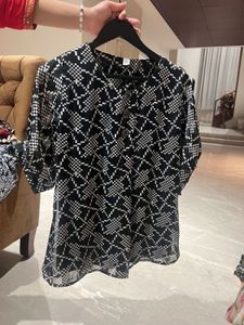 Stylish Black & White Printed Kurta