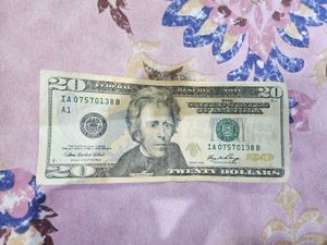 20 Dollar note