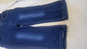 Blue Denim capry