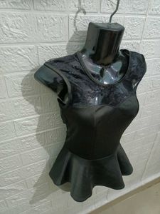 Fancy Net Design Top Made In Usa Size For Xs To S