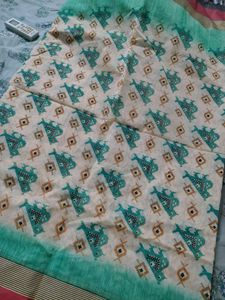 cotton silk saree