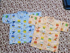 Cute Cartoon Printed Cotton Shirts