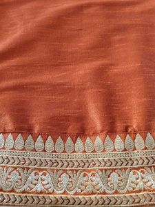 Rust Orange Ethnic Top