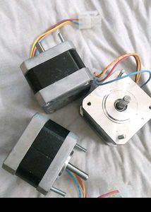 24 v Stepper Motors - Lot of 3