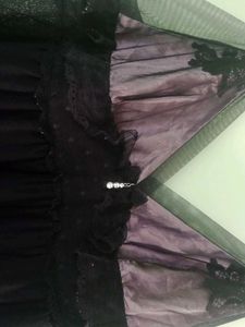 Sheer Lace Babydoll  lingerie free size