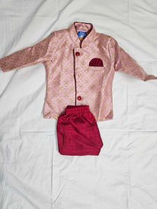 Red Kids Ethnic Wear
