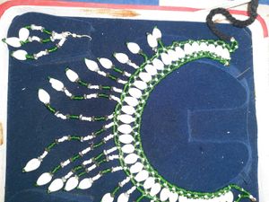 Beautiful Beaded Necklace &amp; Earring Set